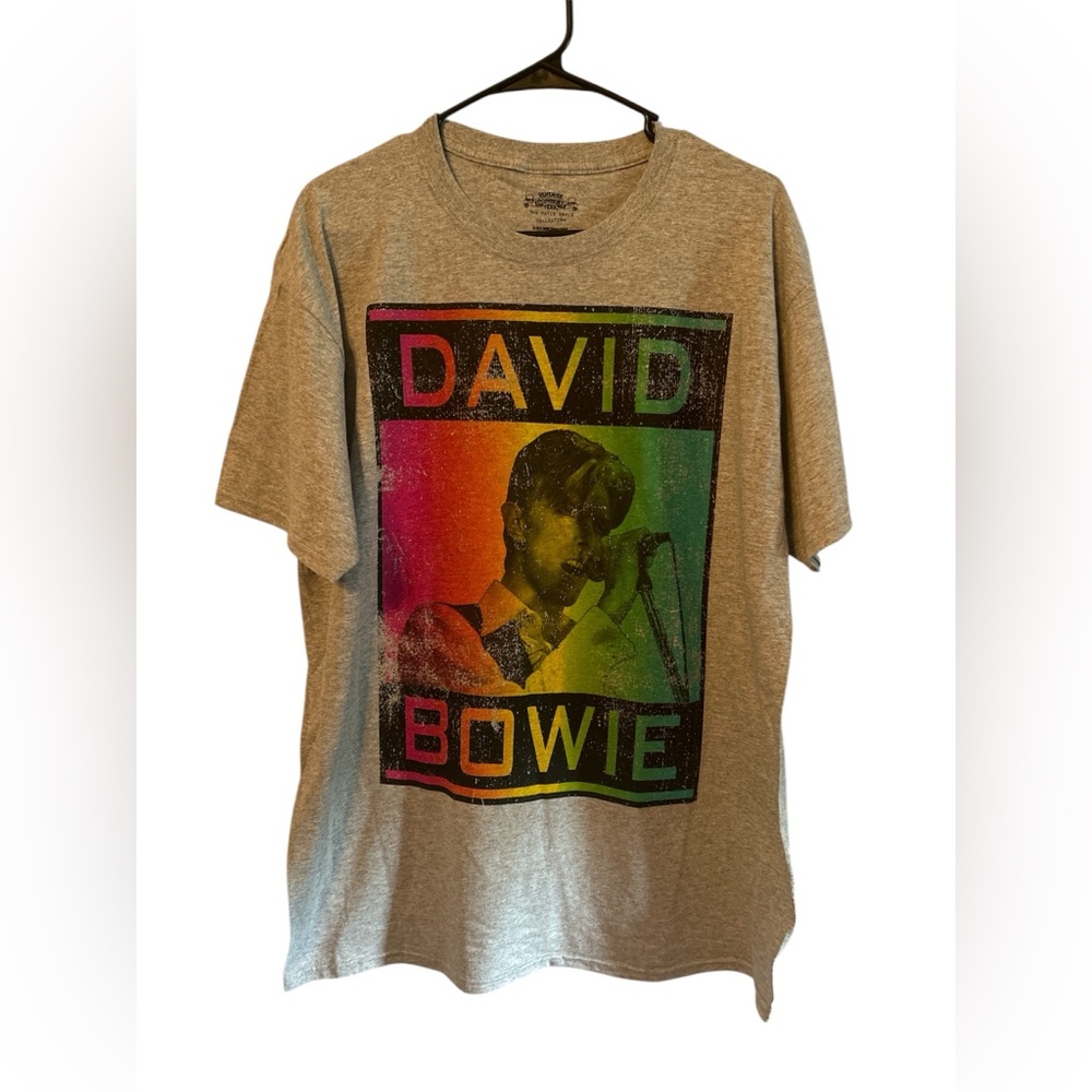 David Bowie Graphic T-Shirt Size Large New